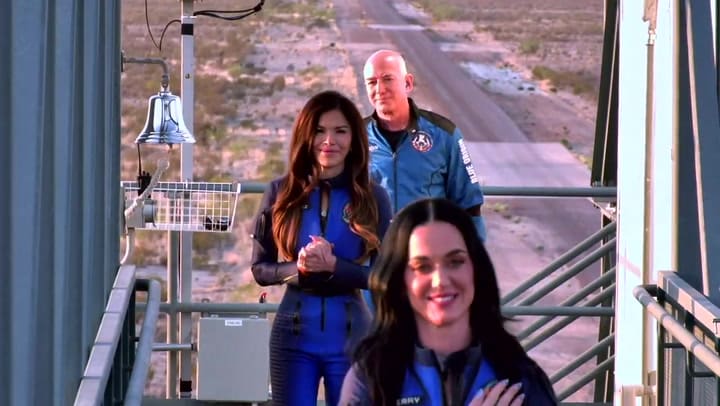 Katy Perry va al espacio junto a Blue Origin