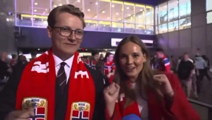 Los príncipes de Noruega en el mundial de futbol 2026