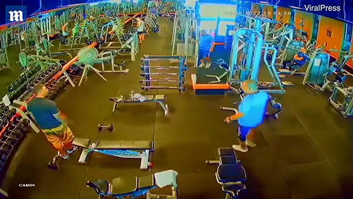La brutal agresión en un gimnasio de Tailandia