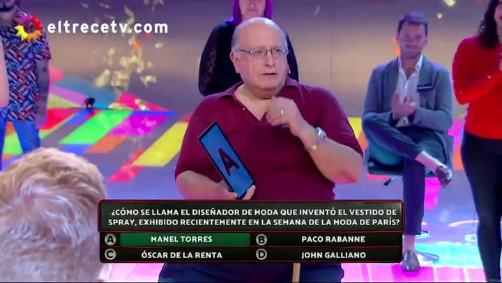 Ganó seis millones, pero decidió retirarse de la competencia.