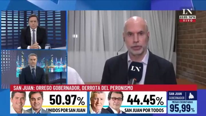La palabra de Horacio Rodríguez Larreta tras el triunfo de Marcelo Rego