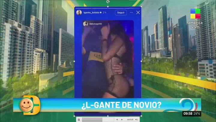 L-Gante pasó de página y se mostró junto a una nueva mujer