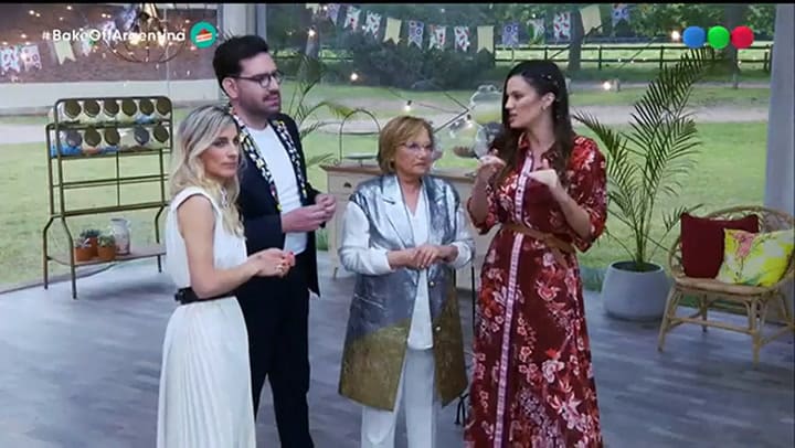 El dulce gesto de Paula Chaves en la final de Bake Off Argentina