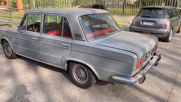 Fiat 125 Speciale Gris 1970