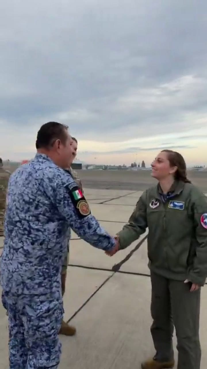 Newsom destaca la asociación militar de California con México