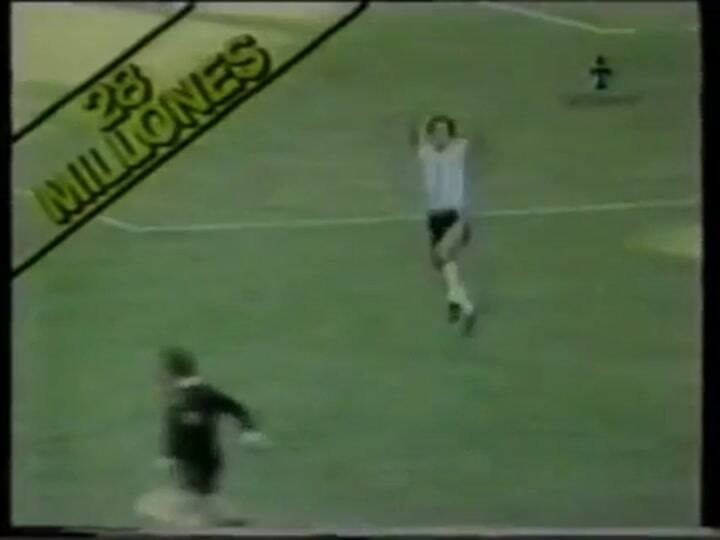 Descenso Racing Club 1983 vs Racing de Cordoba