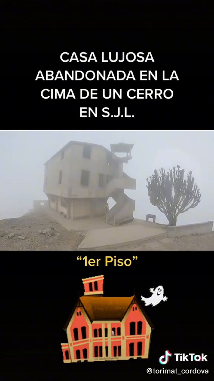 Mostró en TikTok una llamativa casa abandonada y tuvo un efecto impensado