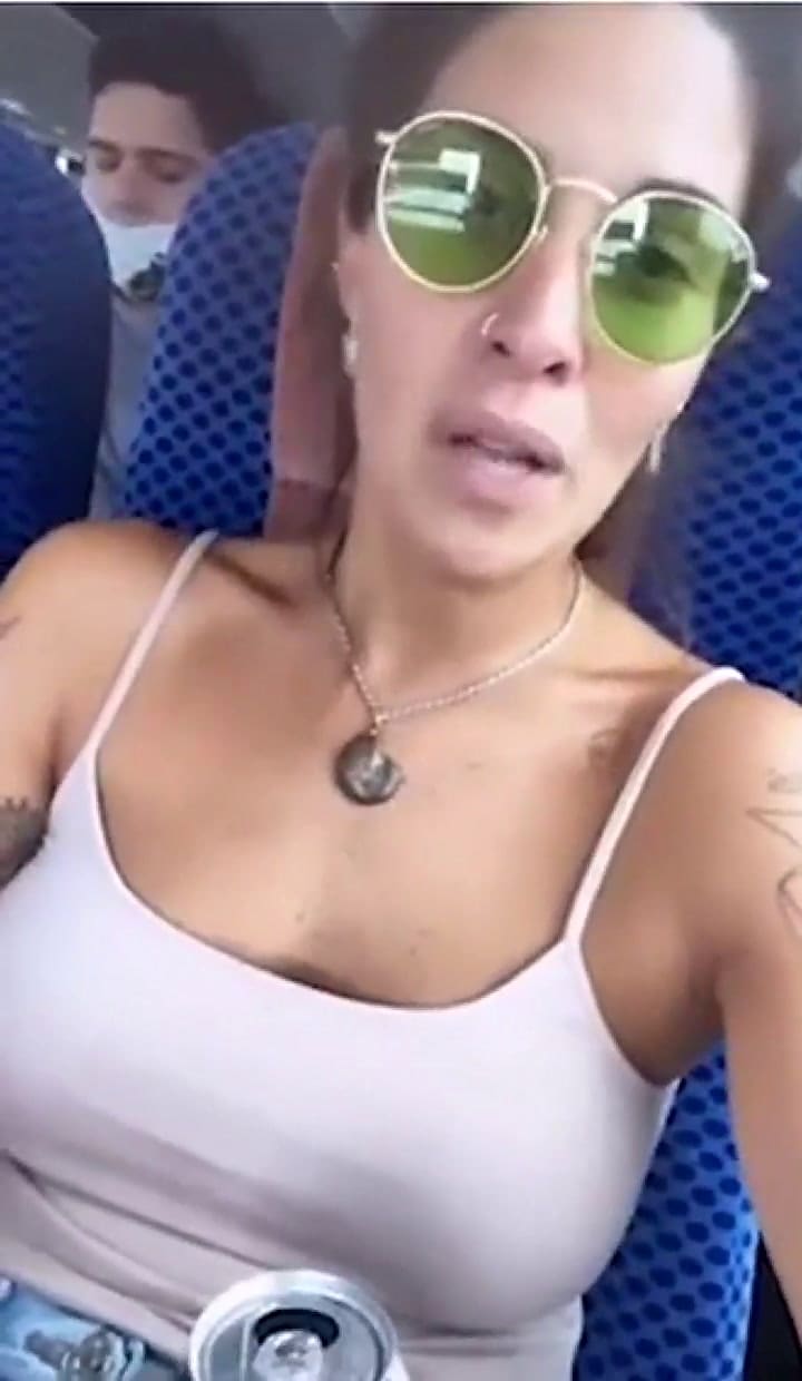 Ivana Nadal fue demorada en un aeropuerto de México por un objeto de su equipaje
