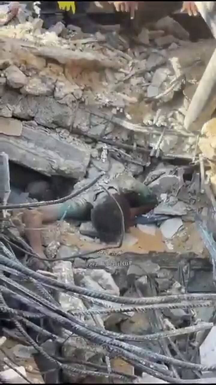 Al menos 20 muertos tras el colapso de un edificio en Gaza
