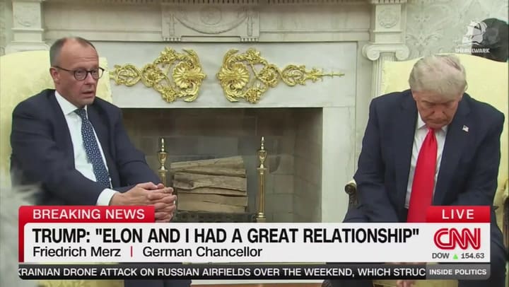 El ida y vuelta entre Trump y el canciller alemán sobre el Día "D"
