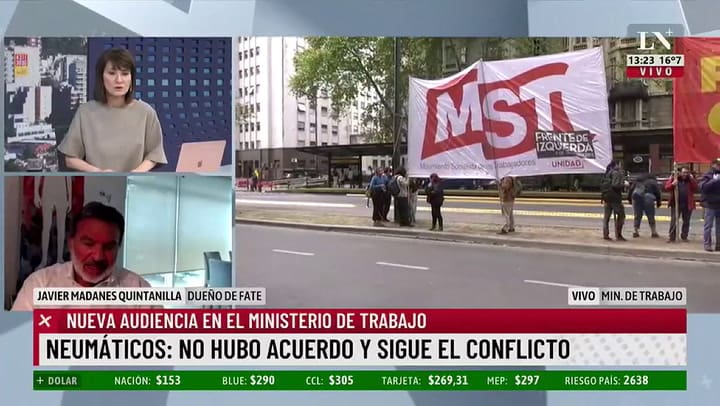 El dueño de Fate habló sobre la gravedad del conflicto de los neumáticos