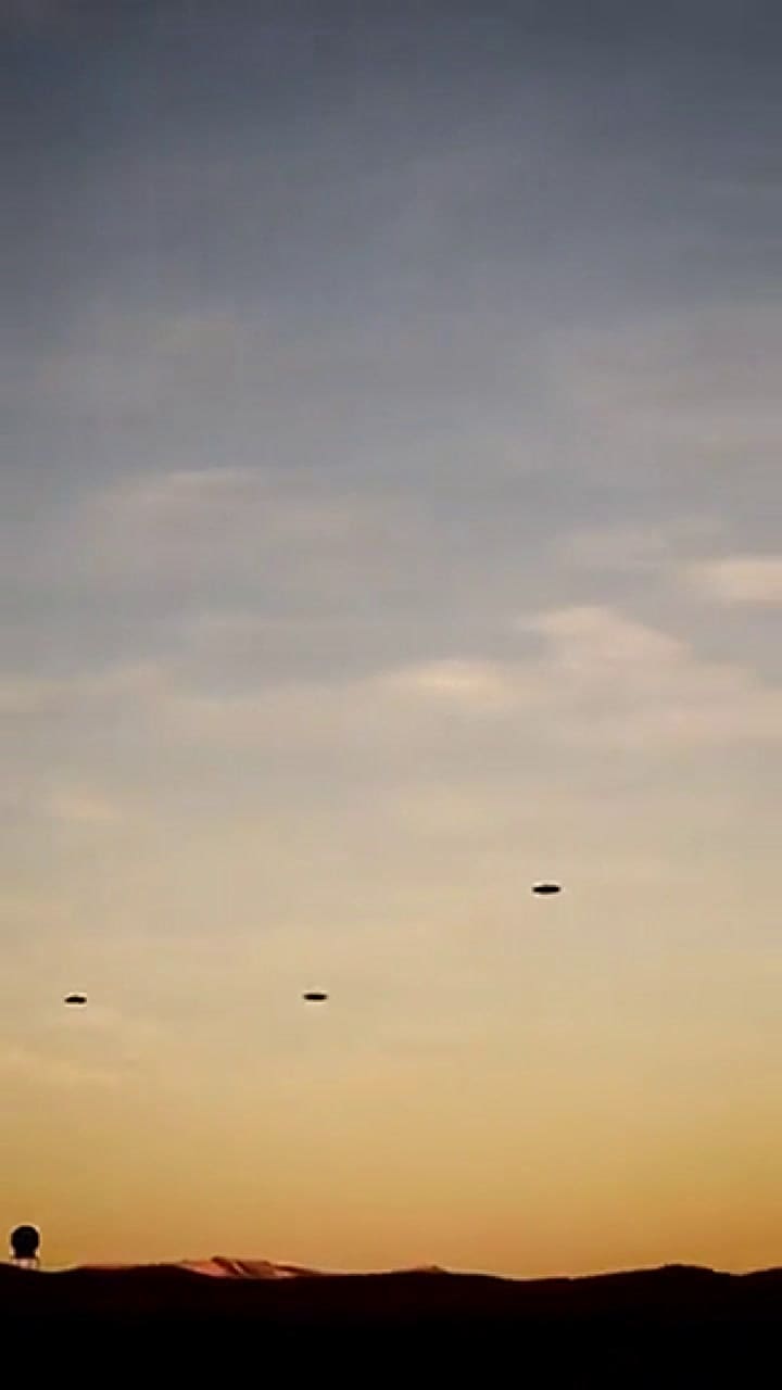 Un video muestra ovnis en Estados Unidos
