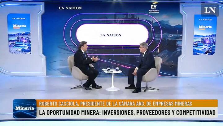 Oportunidad minera: inversiones, proveedores y competitividad. Roberto Cacciola, presidente de CAEM