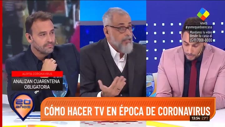Coronavirus: Marcelo Tinelli viaja a Esquel para hacer la cuarentena - Fuente: Instrusos / AméricaTV
