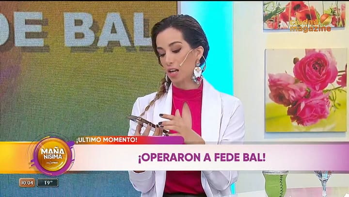 OPERARON A FEDE BAL - El audio de su mujer Sofía Aldrey a ni bien salió de la operación