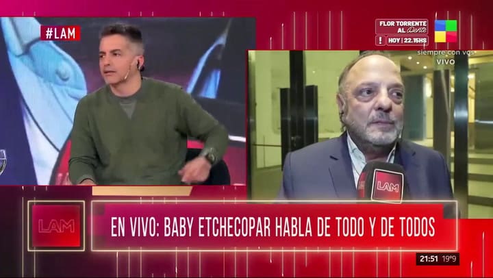 Baby Etchecopar habló sobre Jey Mammón