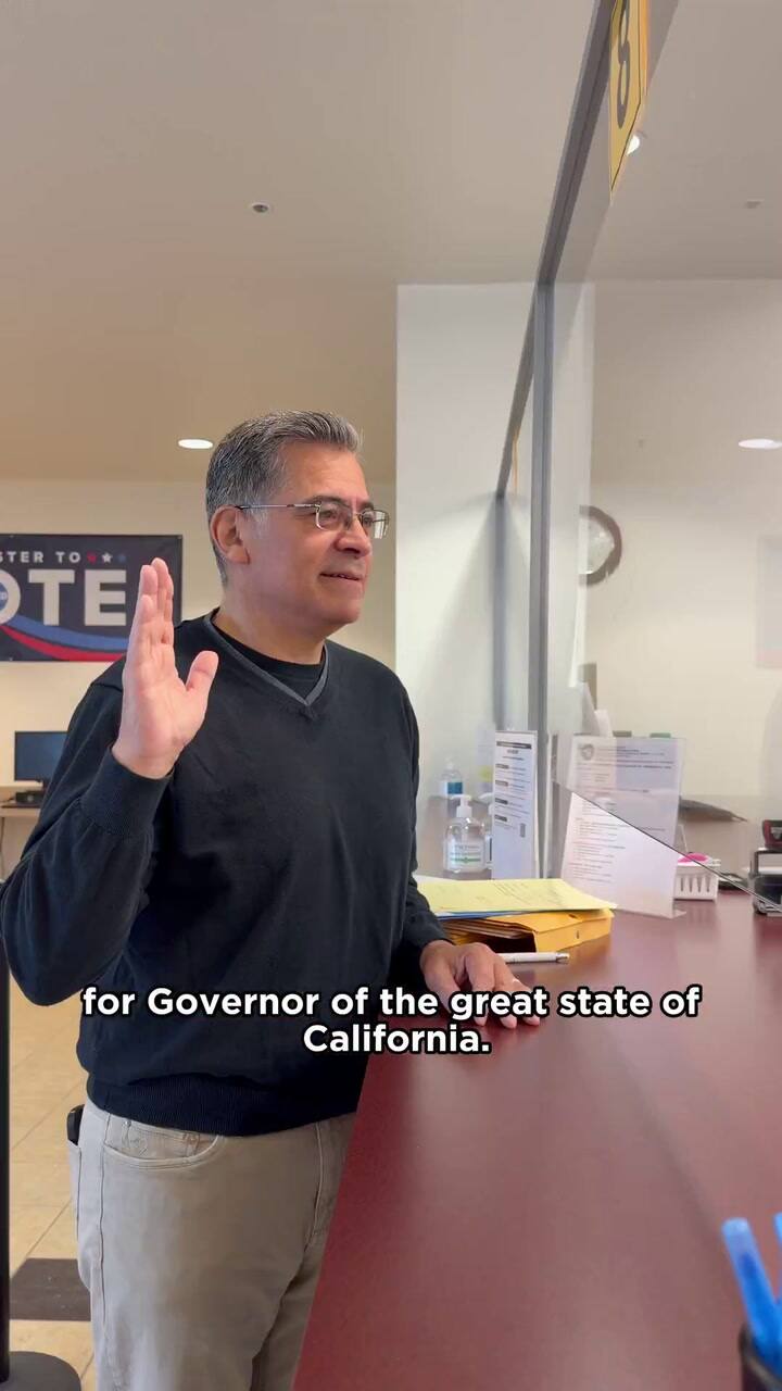 El Fiscal General de California oficializa su candidatura a gobernador