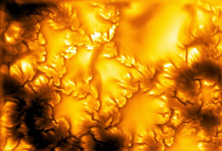 El telescopio más potente reveló un proceso oculto en el Sol