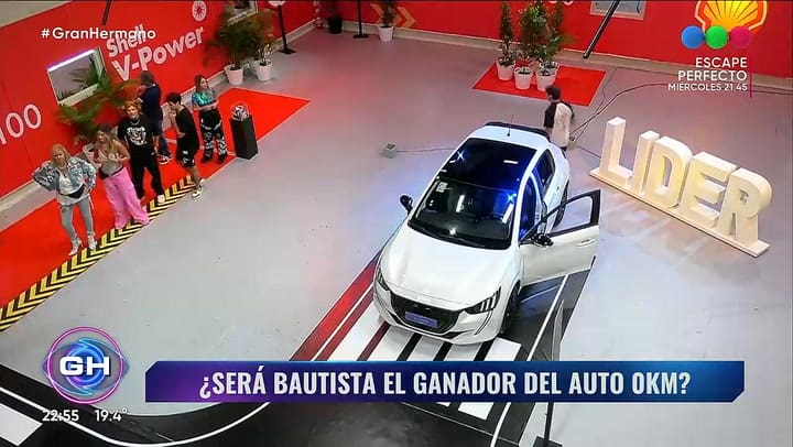 Asi fue parte del juego por el 0km en Gran Hermano