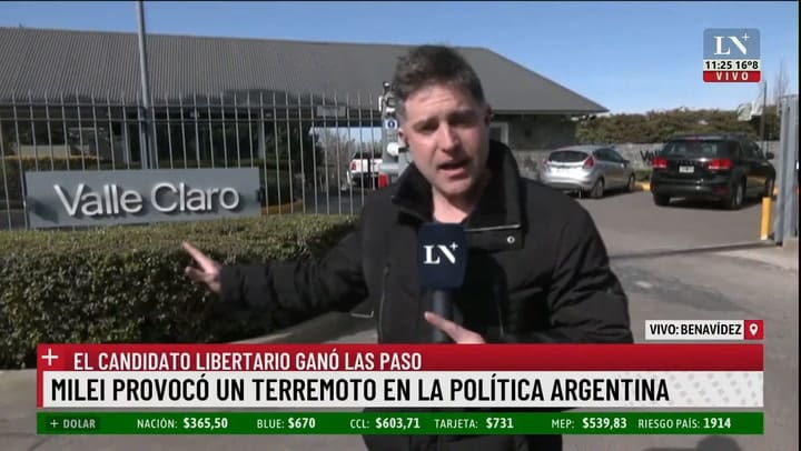 Dónde vive Javier Milei