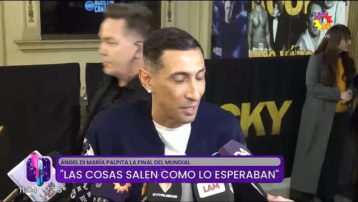 Ángel Di María explicó por qué no irá a la final del Mundial