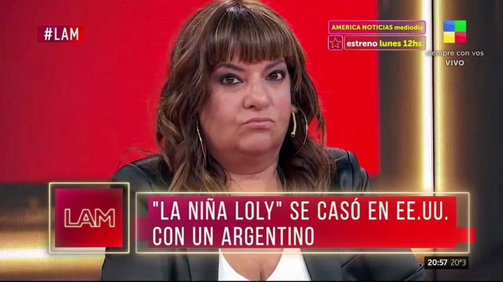 Revelaron que la Niña Loly se casó en plena cuarentena