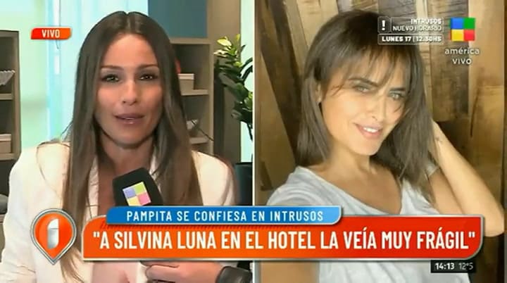 Pampita habló de la salud de Silvina Luna