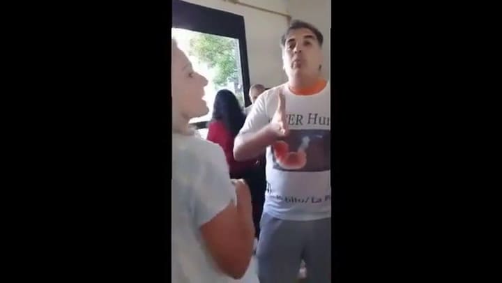 Un grupo de padres irrumpe en una clase de Educación Sexual Integral - Fuente: Facebook