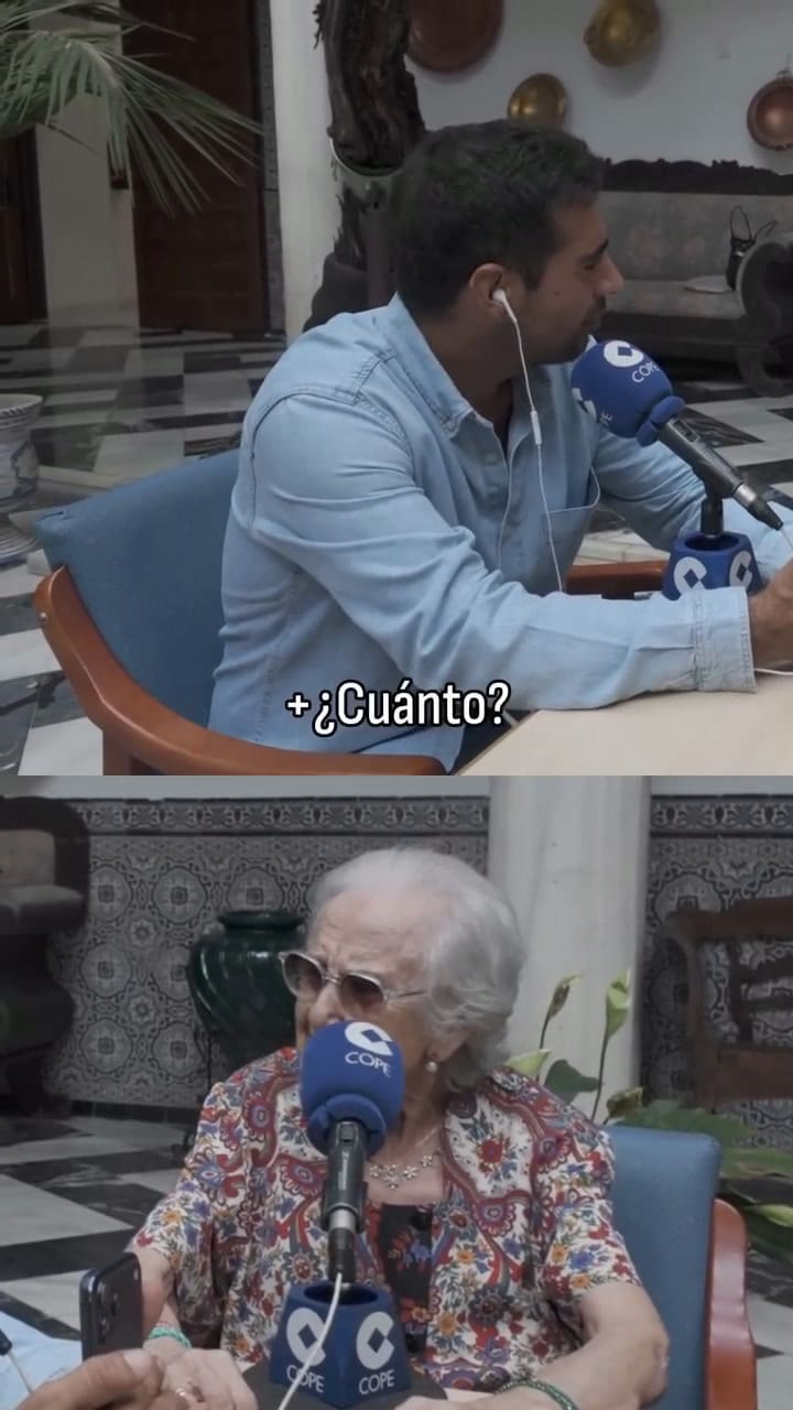 Luisa, de 101años, recuerda qué comía de joven