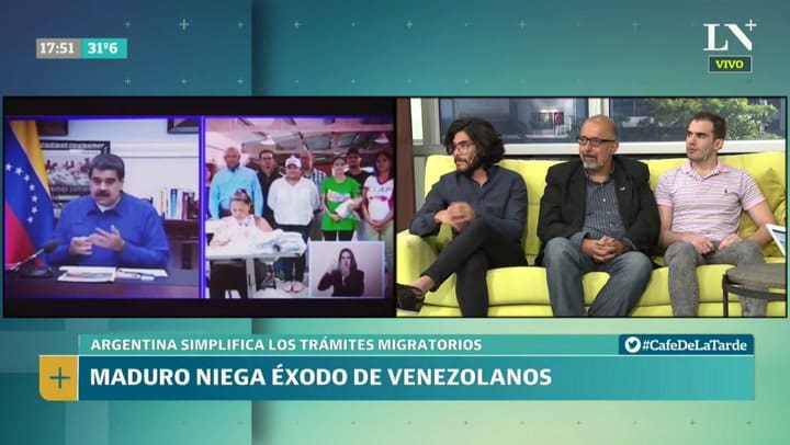 Maduro niega el éxodo de venezolanos