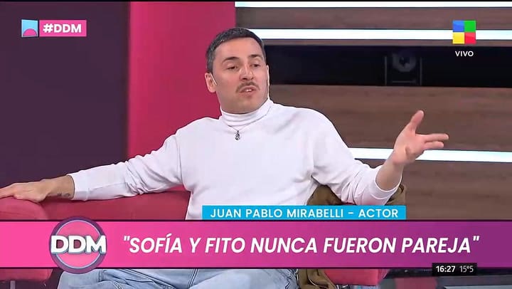 El mejor amigo de Sofia Gala hablo de la relacion de la actriz y Fito Paez