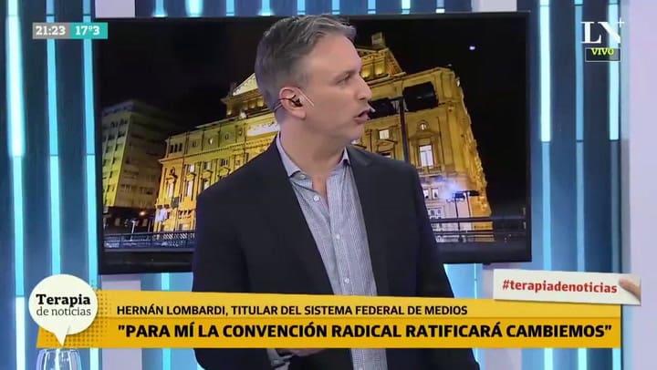 Hernán Lombardi: 'A la contienda electoral vamos a ir con la composición actual de Cambiemos'