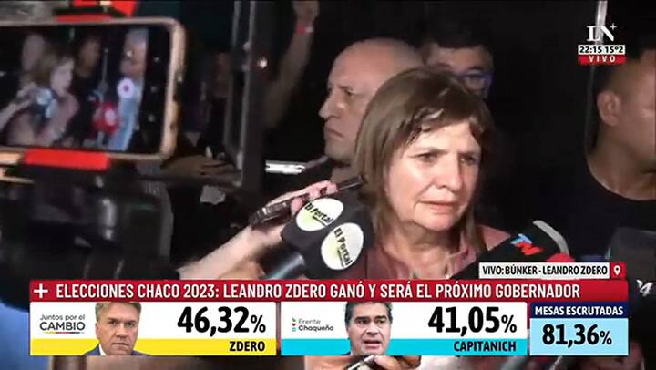 Patricia Bullrich: “Es un día de los más importantes en la República Argentina”