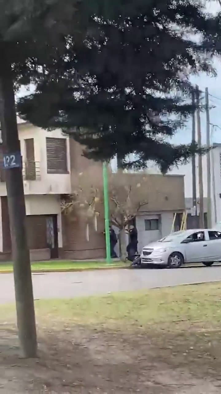 Así quedó la parrilla después de los destrozos en La Boca