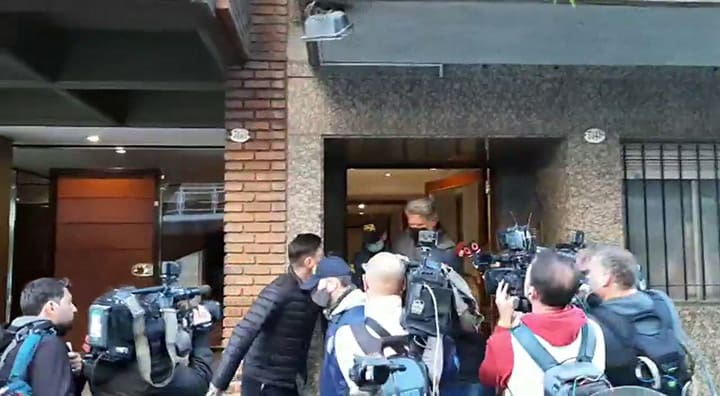 La detención de Teto Medina