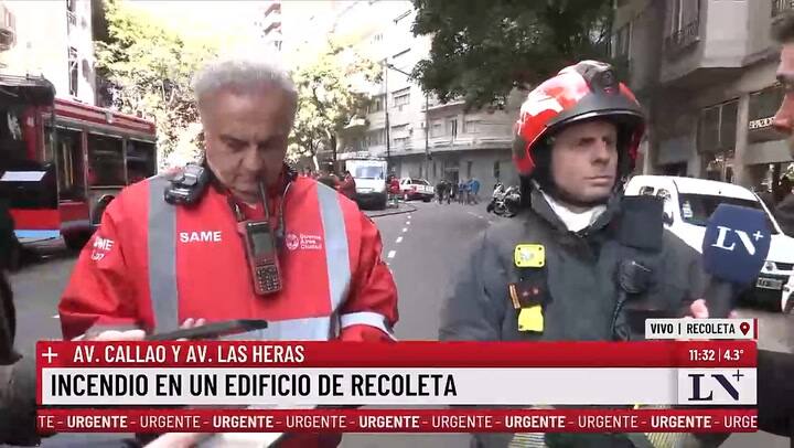 Incendio Recoleta