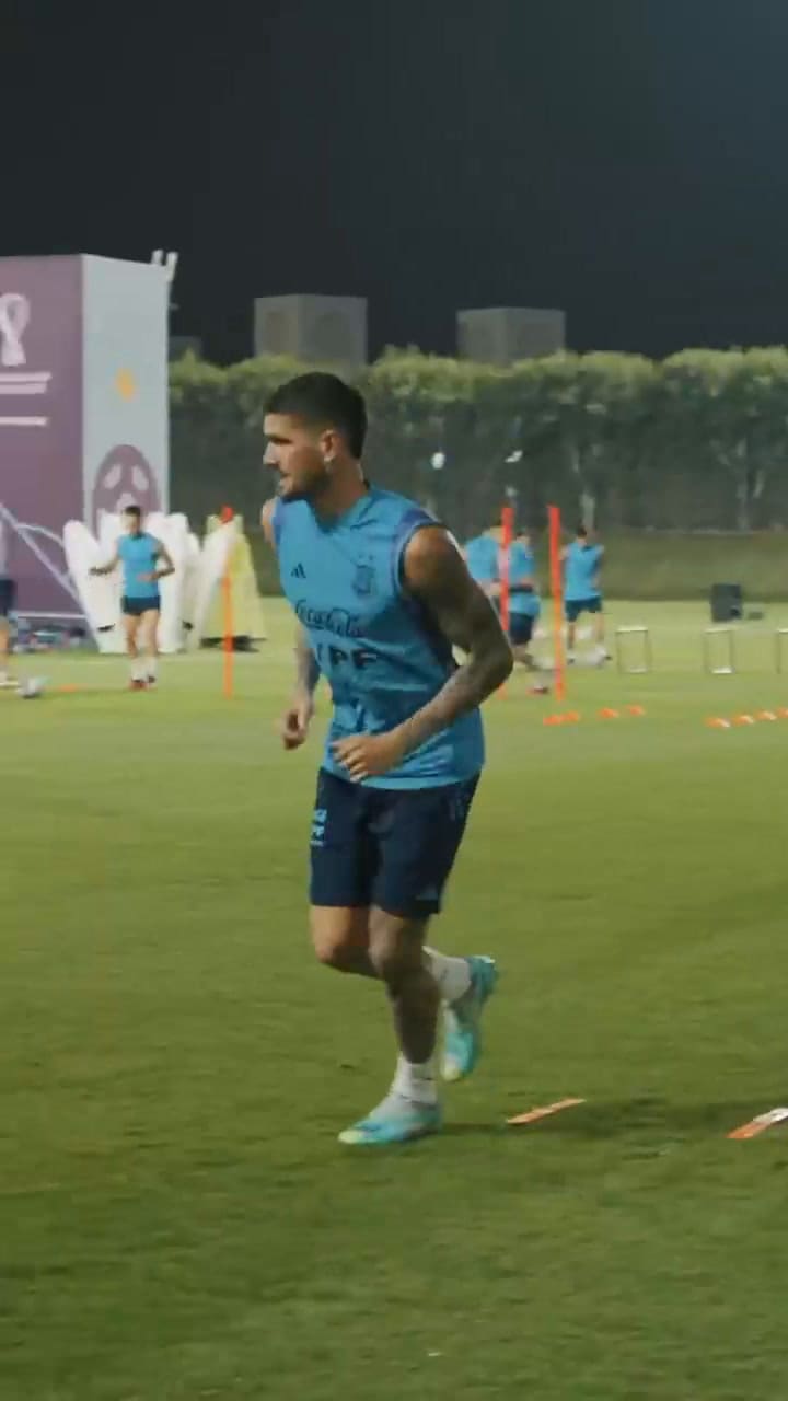 Entrenamiento de la selección