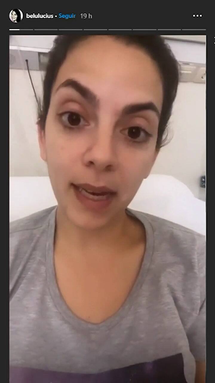 Belu Lucius cuenta cómo la afectó el coronavirus - Fuente: IG Stories