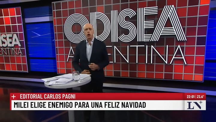 Milei elige enemigo para una feliz Navidad; el editorial de Carlos Pagni