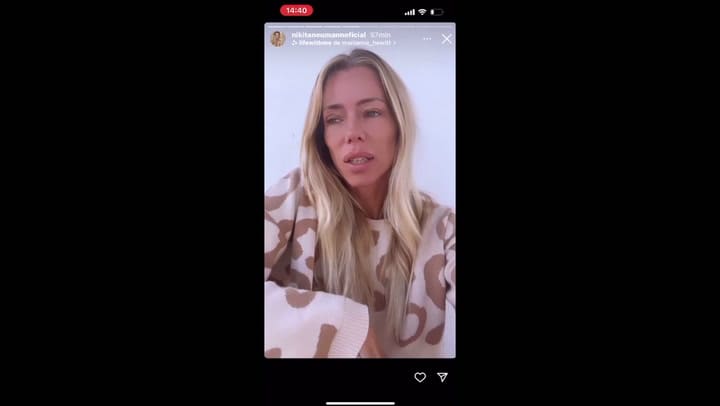 Nicole Neumann reveló que tiene covid