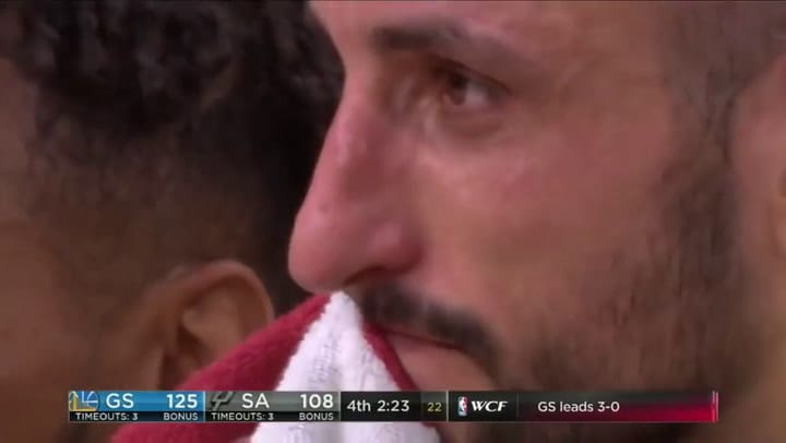 La historia de Manu Ginóbili, leyenda de los Spurs - Fuente: YouTube