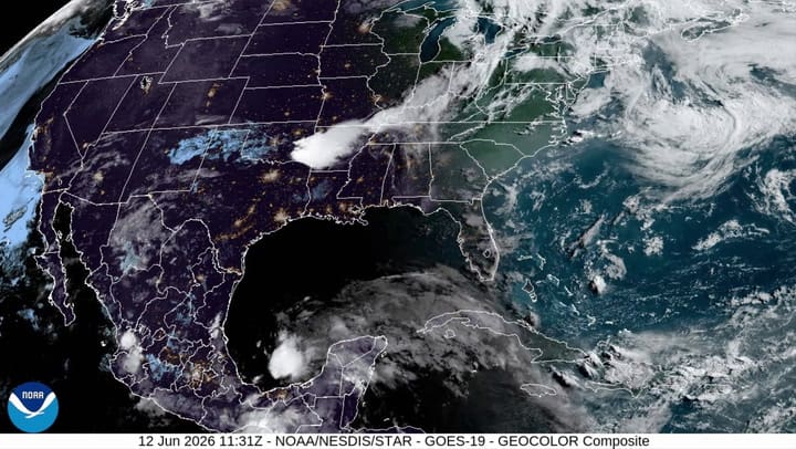 Satélite De La NOAA Hoy