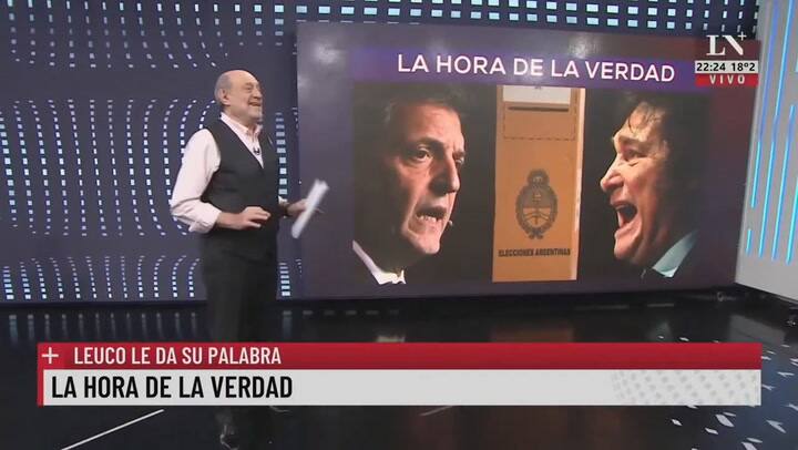 La Hora De La Verdad. Leuco Le Da Su Palabra.
