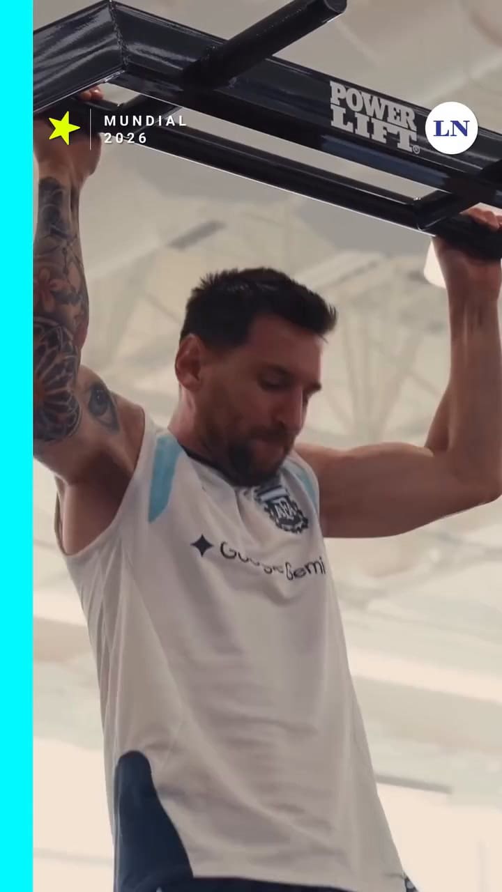 Kansas: Messi mostró su rutina de entrenamiento