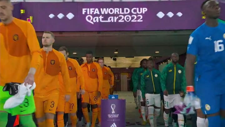Resumen Países Bajos - Senegal
