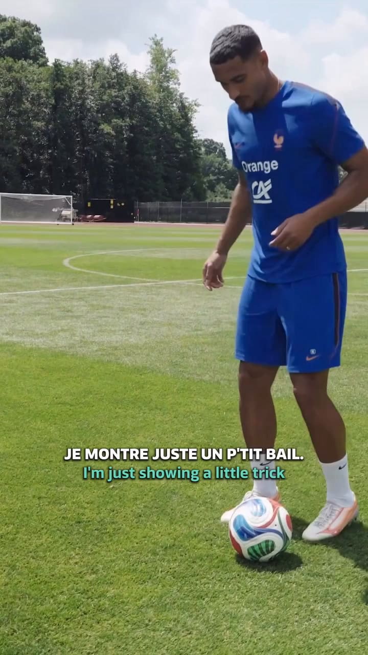 El entrenamiento de Francia de cara al duelo con Suecia por el Mundial 2026