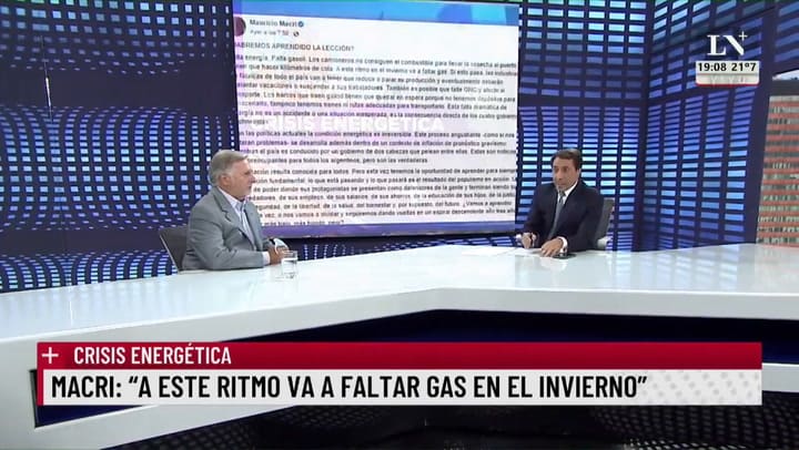 entrevista de Feinmann a Aranguren.