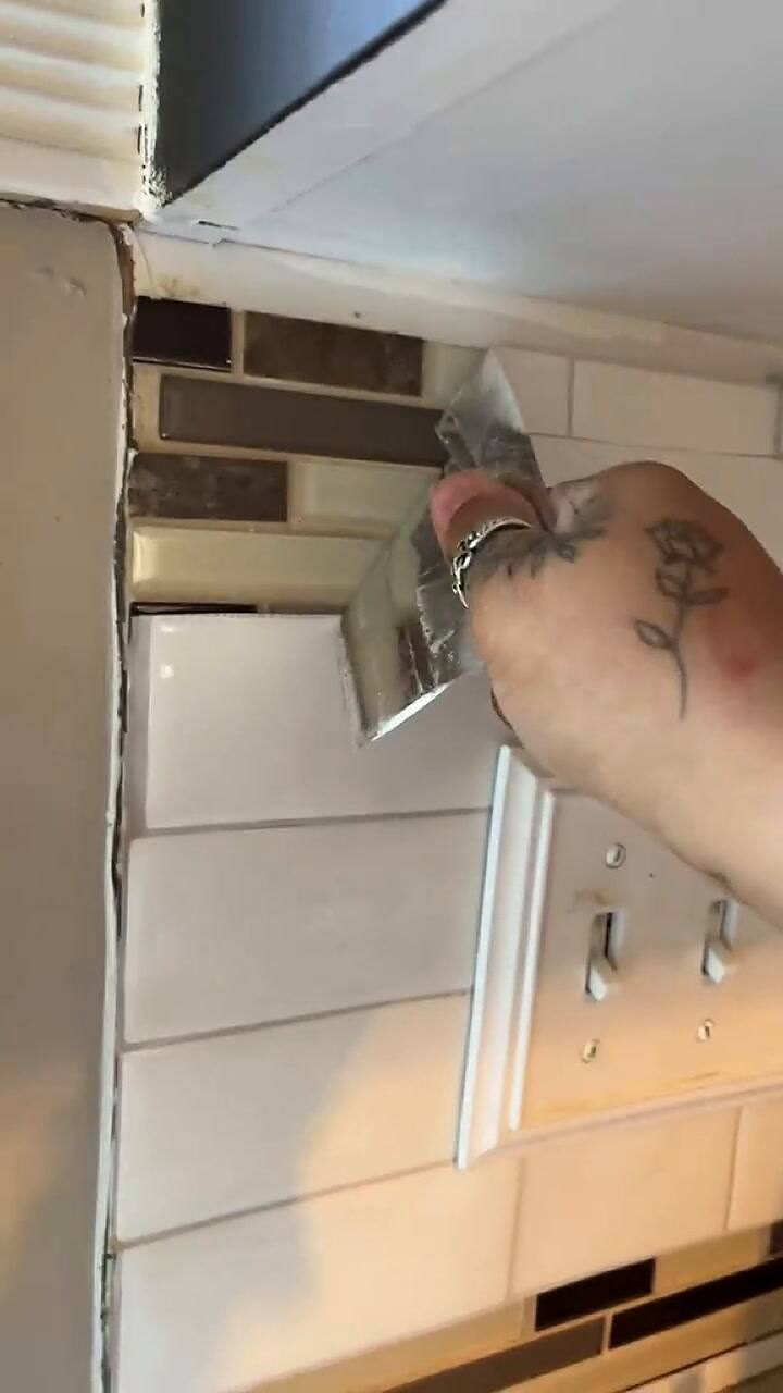Una mujer enseñó el sorpresivo descubrimiento que hizo en su cocina