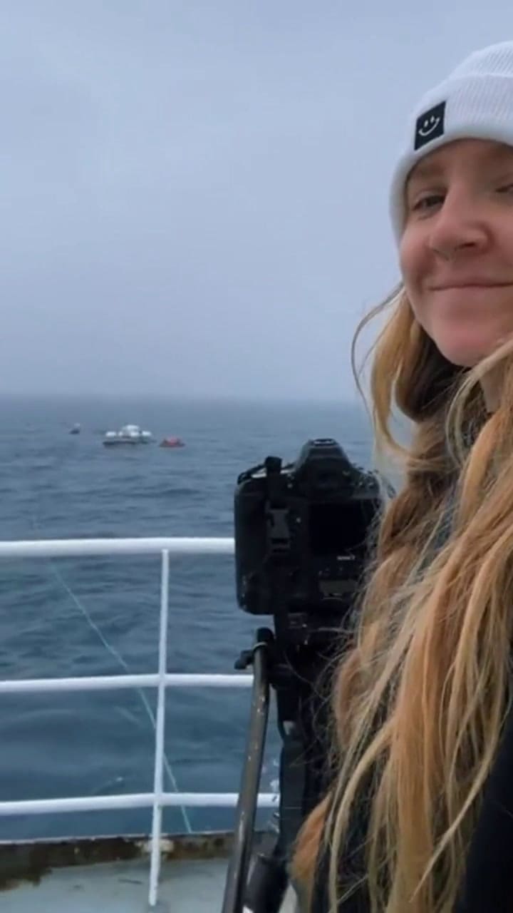 El último video del submarino antes de sumergirse