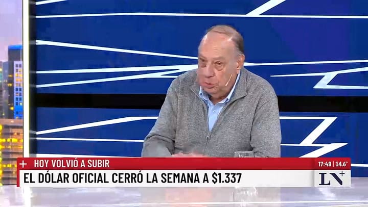 El economista Roberto Cachanosky en LN+